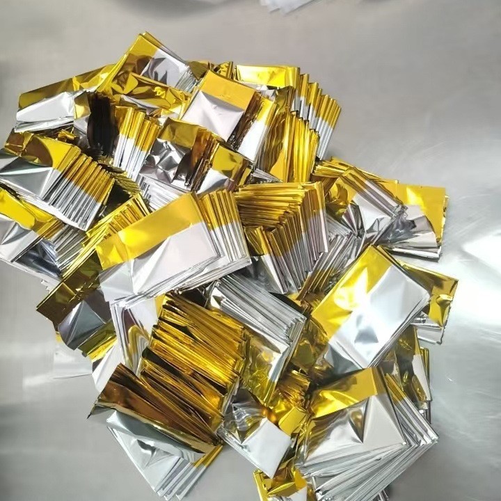 Manufacturer wholesale Outdoor Survival Insulation Blankets Gold and Sliver